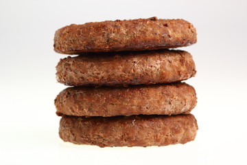 Fried Burger Beef Patty