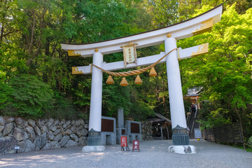 寳登山神社 二の鳥居 長瀞町