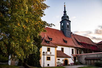 The castle church of Diesbar-Seußlitz