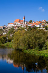 Fototapeta na wymiar The historic town of Znojmo