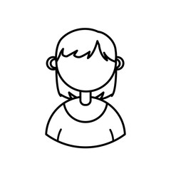 male character avatar , people line icon