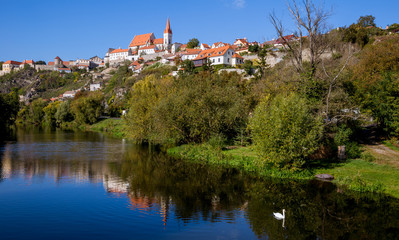 Fototapeta na wymiar The historic town of Znojmo