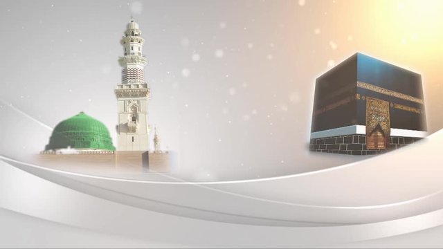3D Virtual Studio Ramadhan Kareem Set Background