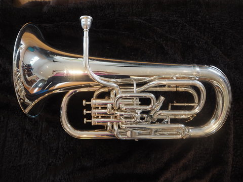 Euphonium Love Playing Music Notes Wind Band