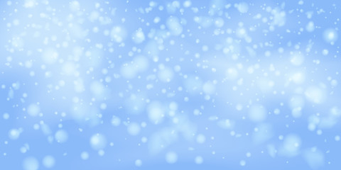 Snowflakes, snowfall.