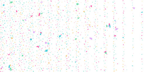 Abstract flying confetti.