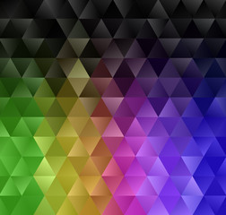 Fototapeta premium Abstract Low-Poly background. triangulated texture. Design 3d. Polygonal geometrical pattern. Triangular modern style