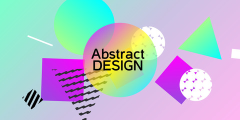 Geometric abstract background.