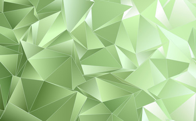 Fototapeta premium 3d Triangles, abstract background. Design wallpaper.