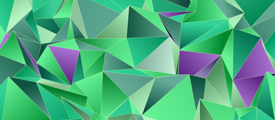 Obraz premium Abstract Low-Poly background. triangulated texture. Design 3d. Polygonal geometrical pattern. Triangular modern style