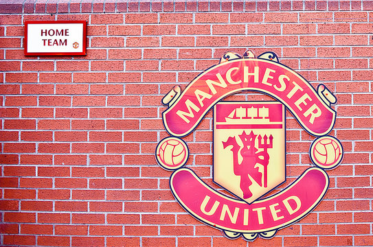 MANCHESTER, ENGLAND : Old Trafford stadium on December 26th, 2014 in Manchester, England. Old Trafford is home to Manchester United football club one of the most successful clubs in England