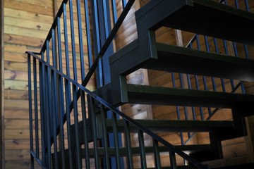 staircase in modern building