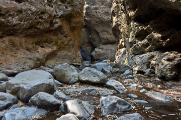 Creek at Pam Bok Waterfall, Pai, Pai District, Mae Hong Son, Thailand