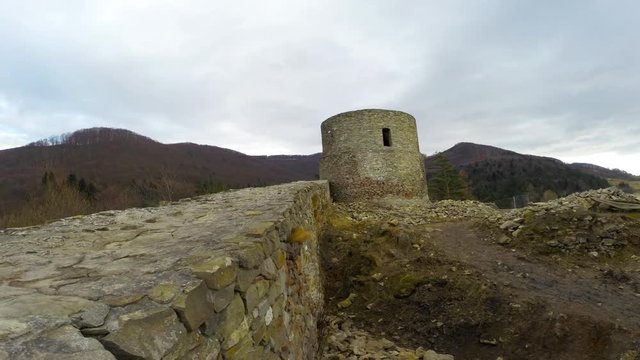 Castle Ruins. Rytro, Poland.