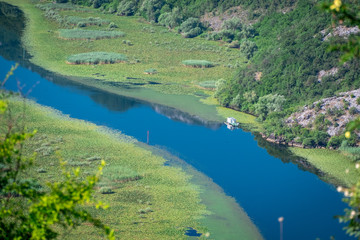 Montenegro, Crnojevica river in national park