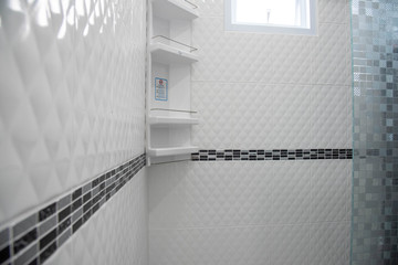 interior of bathroom