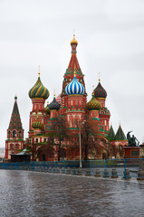  moscow russia landmark travel night red square architecture symbol
