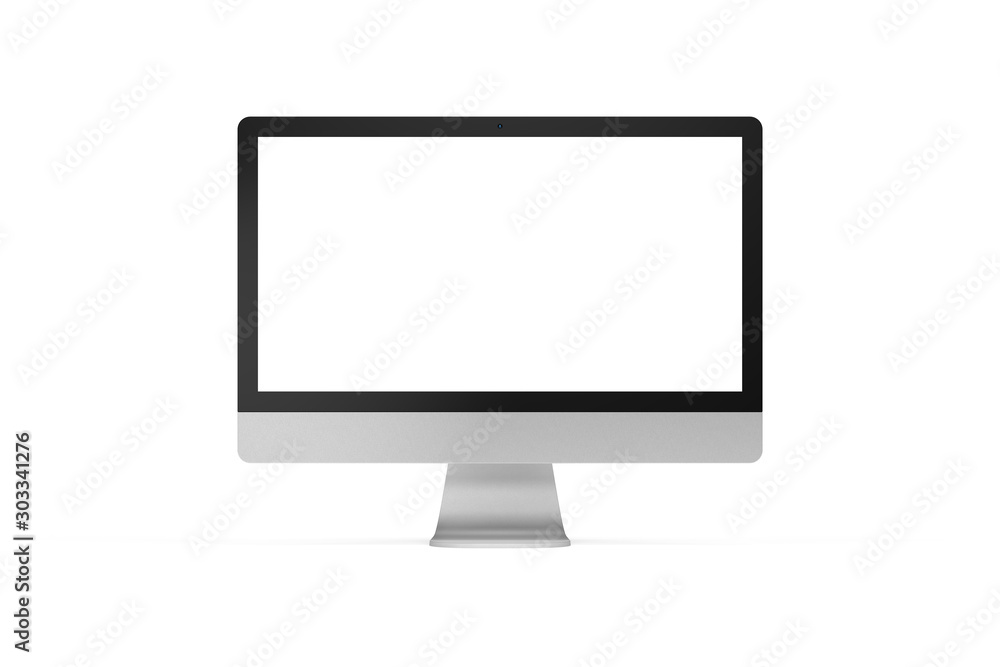Poster modern all in one computer graphics element