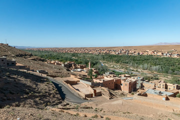 Views of Boumalne Dades, in the province of Tinghir, Drâa-Tafilalet, Morocco.