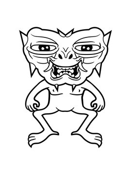 b&ouml;ser kleiner d&auml;mon knom 