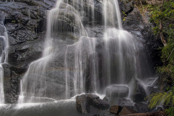 Fototapeta na wymiar Baker's Falls, Horton Plains National Park, Sri Lanka