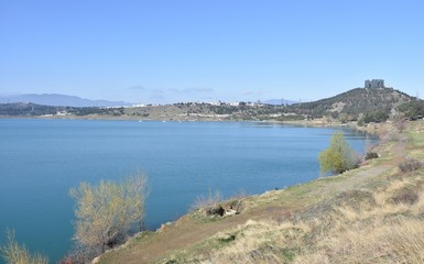 Tbilisi Sea View with Chronicles of Georgia in the Distance