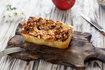 homemade sweet bread with nuts