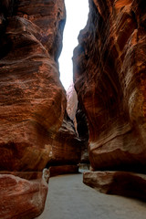 canyon nel deserto wadi rum