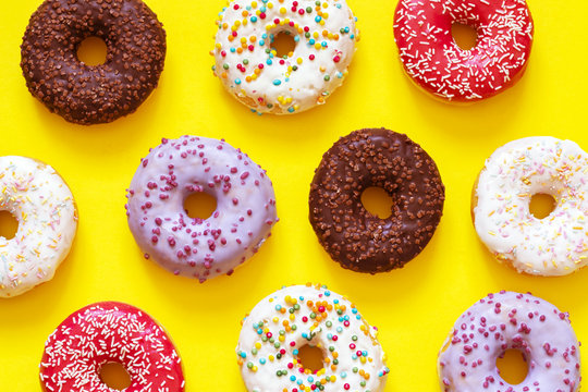 Donuts Flat Lay