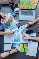Smooth Focus,A group of web designers are working together to develop a mobile responsive website...