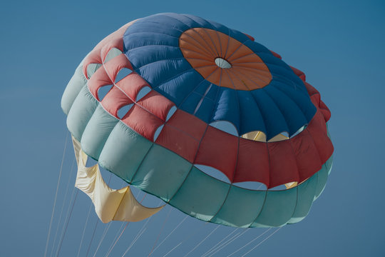Parasailing kamala beach phuket thailand