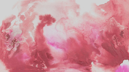 Abstract multicolored background. Hand-drawn texture in watercolor, gouache. Design for backgrounds, covers, packages, Wallpapers.