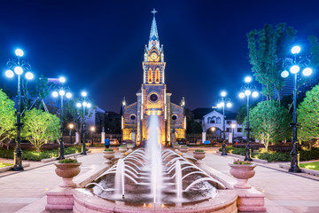 Ningbo Sanjiangkou Ancient Catholic Church.