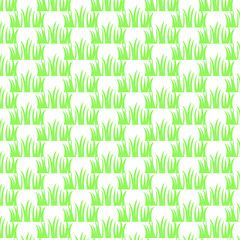 Vector seamless pattern. Summer grass.Vintage drawing for paper, fabric, wallpaper. Abstract background pattern