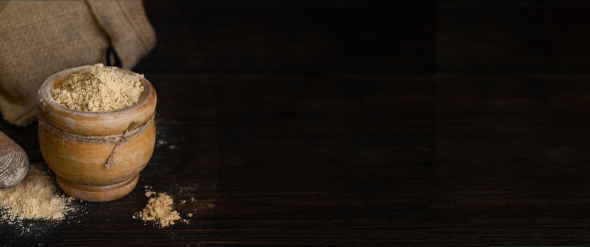 Gofio, Canarian flour made from different roasted grains, is important ingredient of many dish of Canary Islands Cuisine.