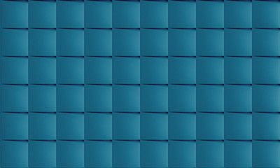 3D BLUE ABSTRACT BACKGROUND, CUBE BACKGROUND