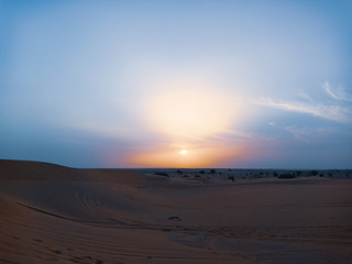 Sunset at Thar Desert 