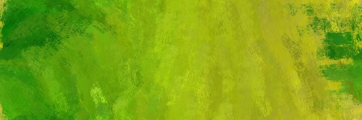 abstract seamless pattern brush painted design with olive drab, yellow green and forest green color. can be used as wallpaper, texture or fabric fashion printing