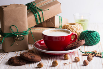 Gifts and Christmas decor