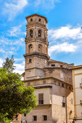 Fototapeta na wymiar Kirche Església de Sant Nicolau in Palma de Mallorca
