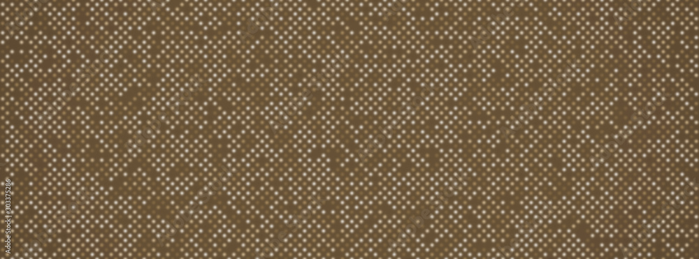 Poster abstract background consisting of small multicolored pixels and squares with blur effect.