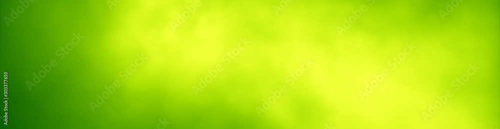Wall mural abstract green blurred gradient mesh background. ecology concept for your graphic design. nature gra