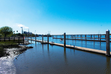 pier on the lake