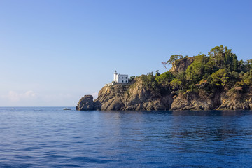 Fototapeta premium latarnia morska w Portofino, Włochy