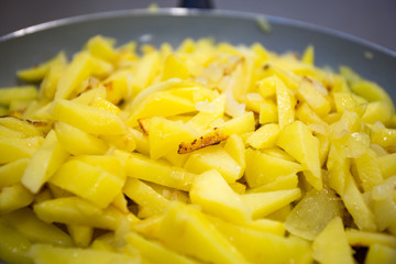 Fried potatoes