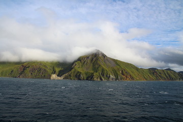 Küste von Unalaska Island-Aleuten