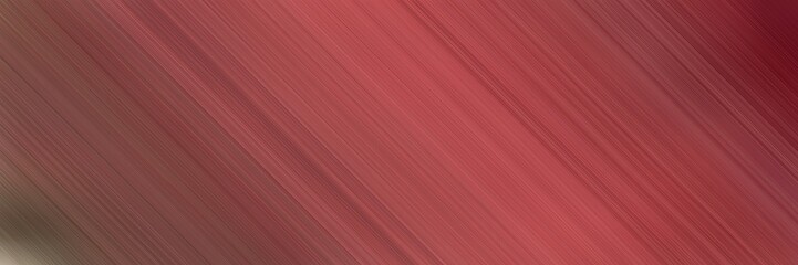 diagonal lines banner background with dark moderate pink, moderate red and old mauve colors and space for text and image