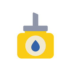glue bottle office flat icon design icon design