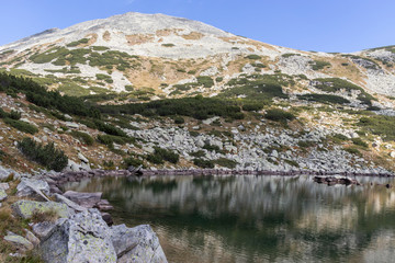 landscape of The Long Lake, Pirin Mountain, Bulgaria