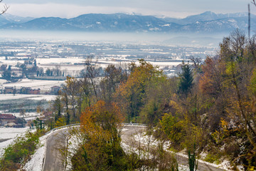 Busca, una città in provincia di Cuneo, nel sud del Piemonte
